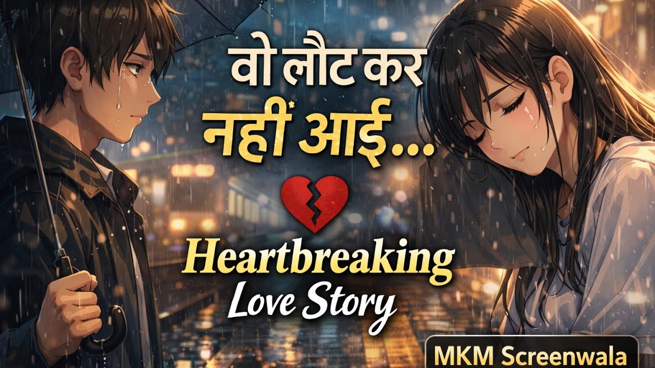 “Woh Laut Kar Nahi Aayi… | Heartbreaking Anime Love Story”