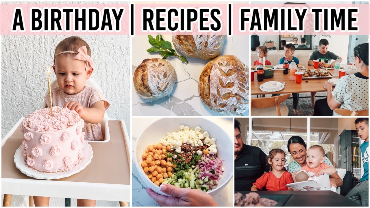 Harper's 1st Birthday | DITL + Cooking | Amish Noodle Recipe