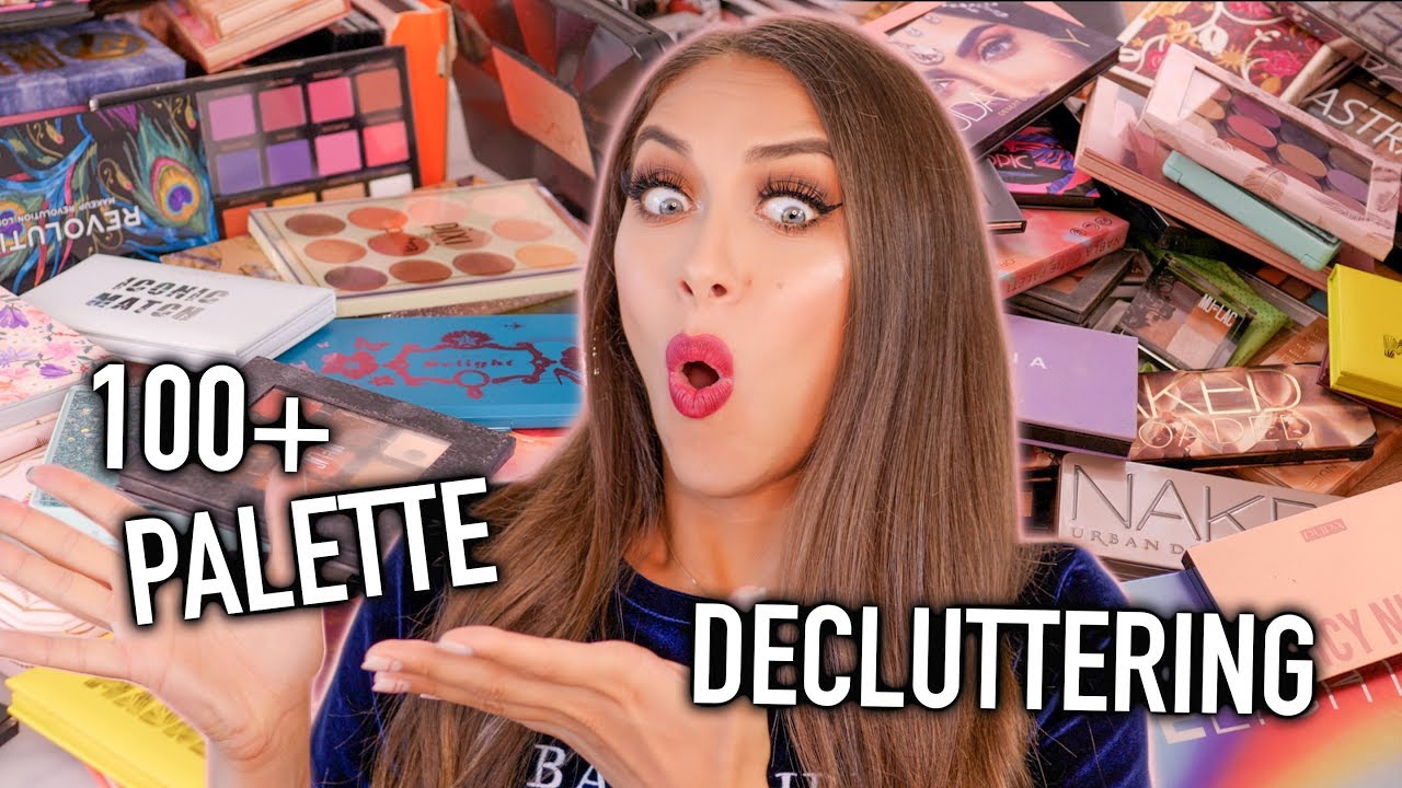 DECLUTTERING DI TUTTE LE MIE PALETTE!! HELP ME!