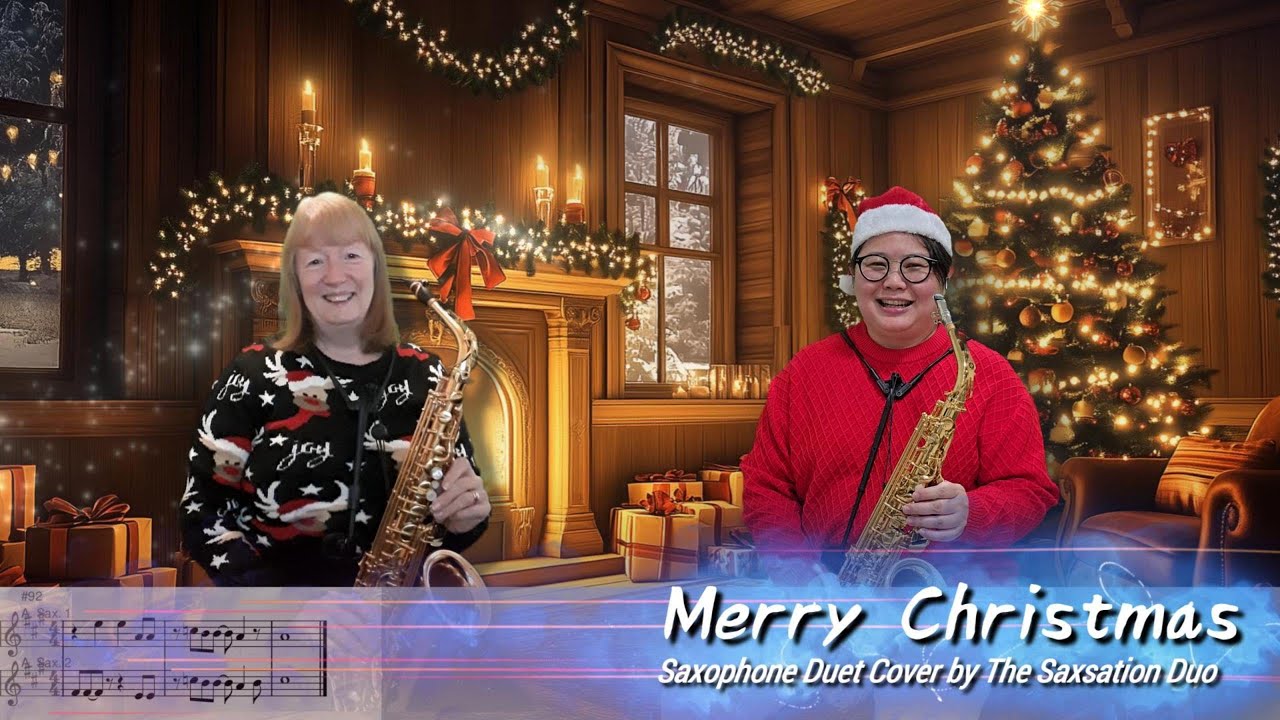 Ed Sheeran & Elton John – Merry Christmas | Festive Saxophone Duet Cover