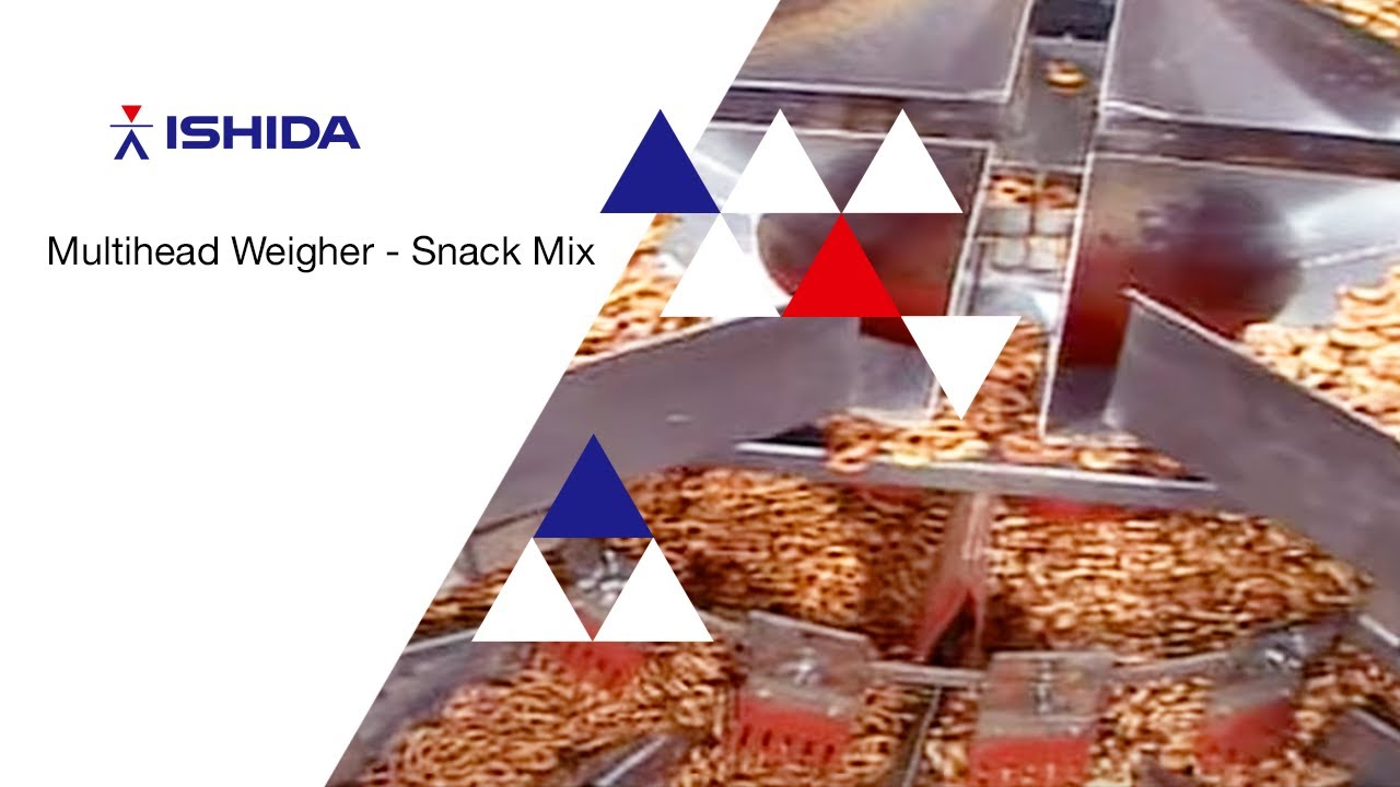Ishida Multihead Weigher. Application: Snack Mix