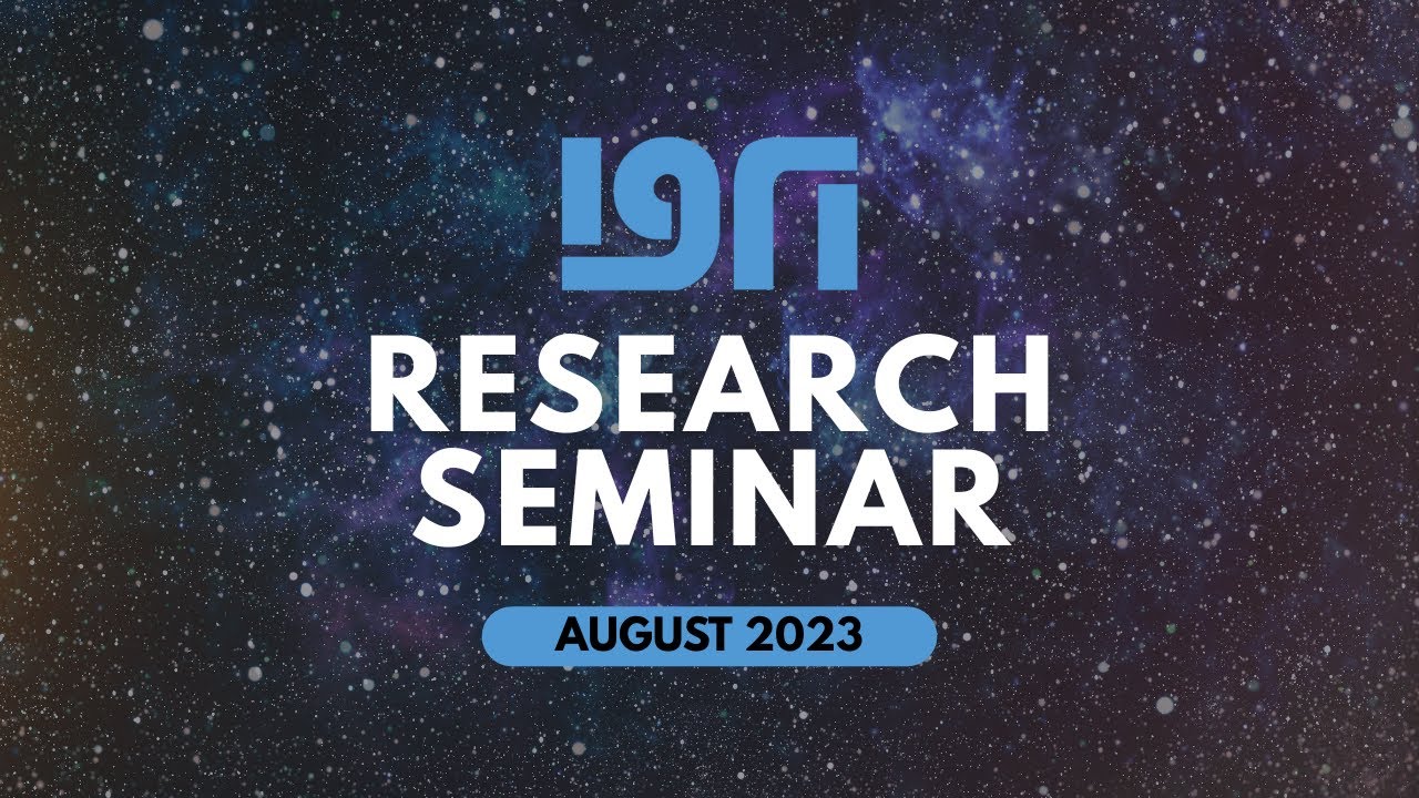 IGRI Research Seminar | August 2023 | Daniel Patton