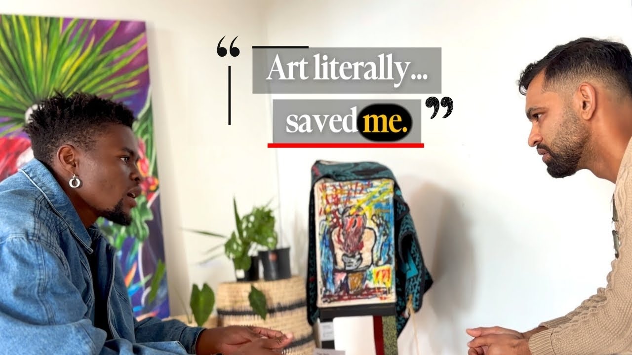 How Art Saved His Life, from South Africa to Italy  - Giggs Kgole [VN: 01]