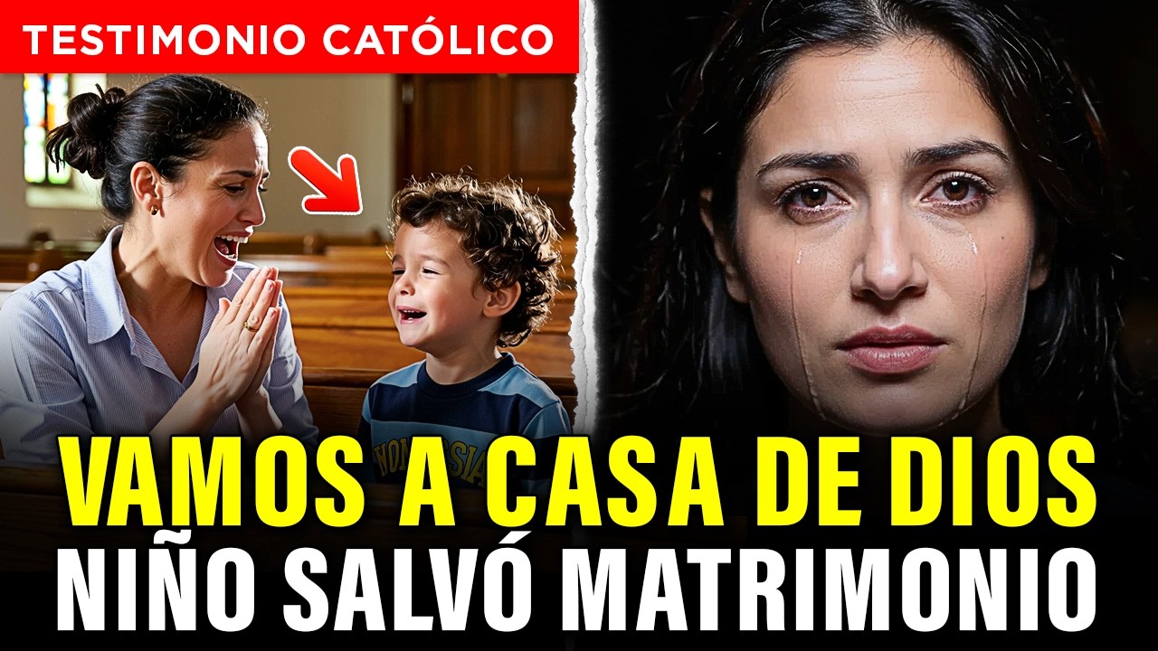 TESTIMONIO IMPACTANTE: Hijo de 4 años pidió ir a la casa de Dios. Lo que pasó, salvó mi matrimonio