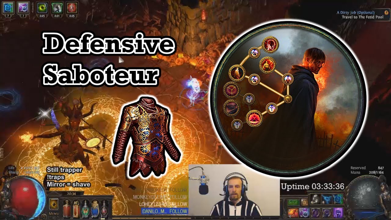 Ball Lightning Trapper - Path of Exile (3.1 Abyss)