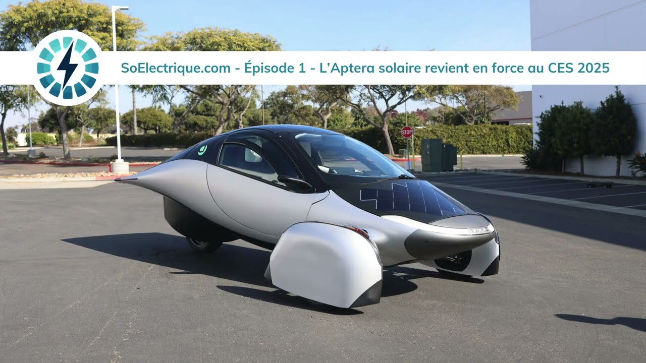 Aptera : La Voiture Électrique Solaire Révolutionnaire du CES 2025 🚗☀️