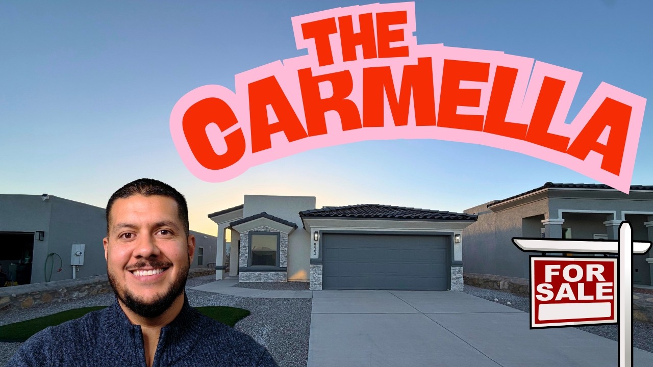 New Construction Home in El Paso | CARMELLA Floorplan by Edwards Homes | 3 Bed 2 Bath Single Story