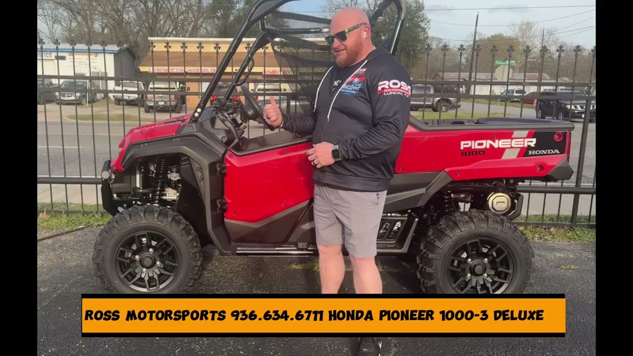 Honda Pioneer 1000-3 Deluxe