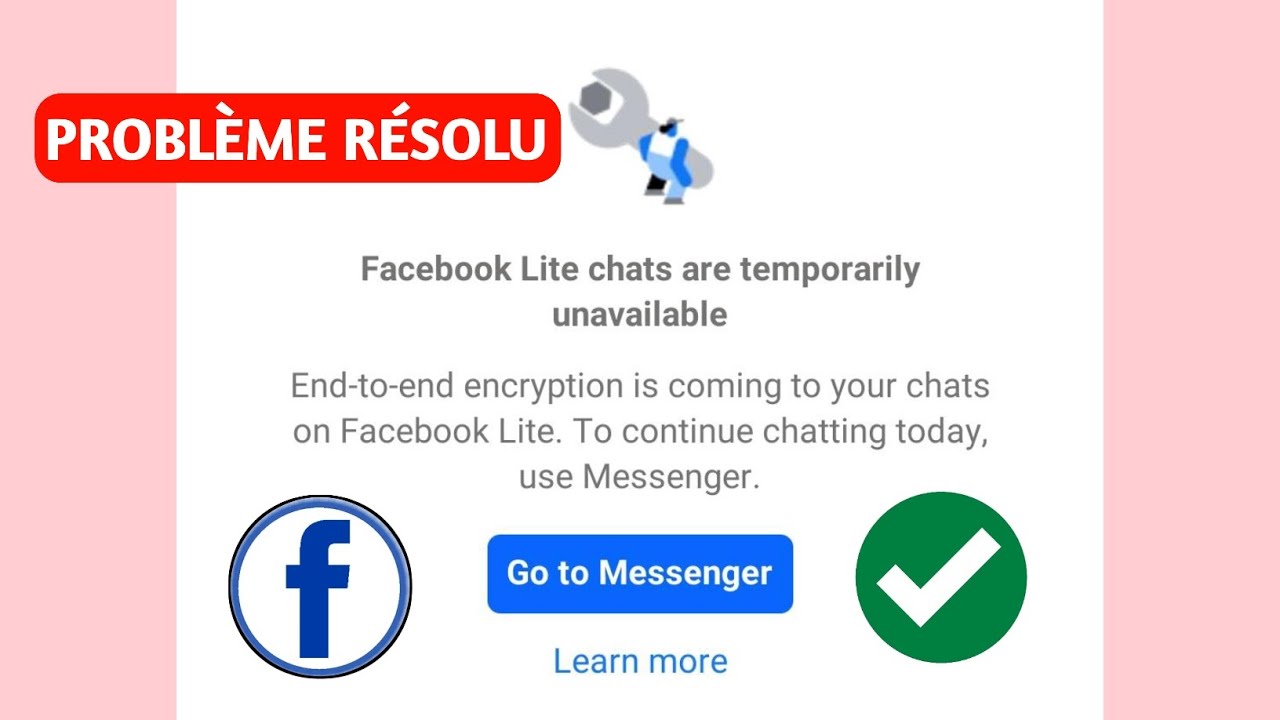 Comment résoudre le problème « Les discussions Facebook Lite sont temporairement indisponibles » 