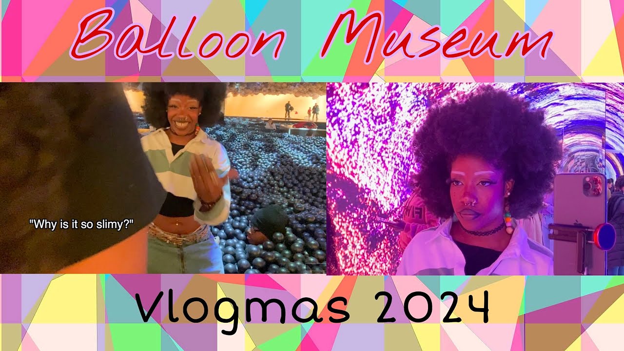 I took my siblings to NYC's Balloon Museum at Pier 36! | Vlogmas 2024: Episode 1