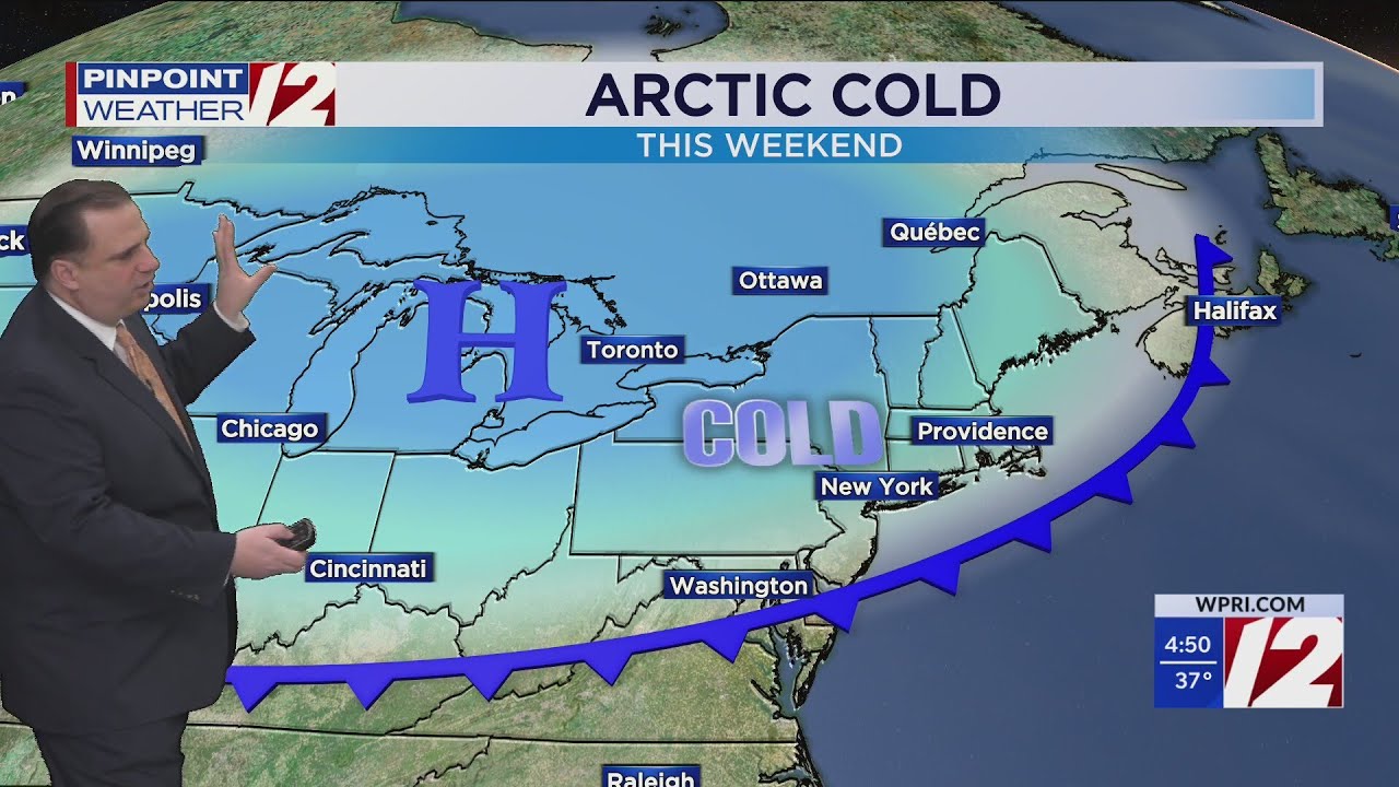 WPRI 12 Weather Forecast for 1/22/26:  Icy spots this morning; snow storm expected Sunday