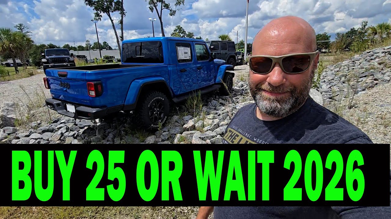 Should You Wait To Buy A 2026 Jeep Gladiator Or Get The Deals On The 2025?