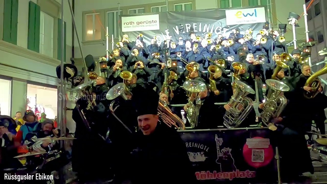 Guggenmusik Rüssgusler Ebikon 2026 🎉 Fasnacht Luzern