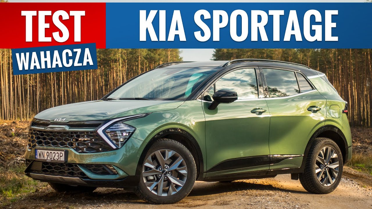 KIA Sportage 2022 - TEST PL (1.6 T-GDI Hybrid 230 KM) Specyficzna choć klasyczna