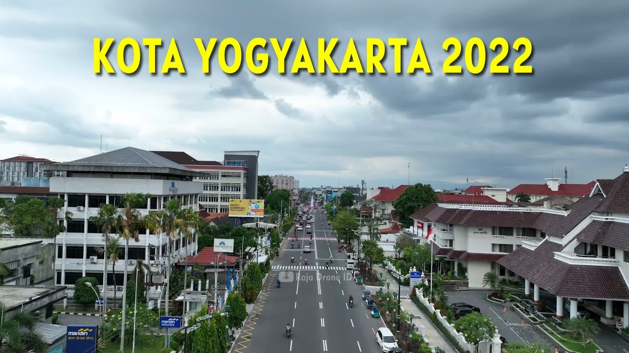 Drone Kota Yogyakarta 2022, Melihat Jogja dari Udara dengan Drone