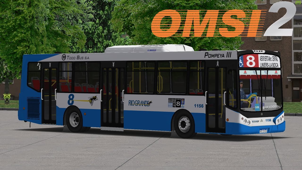 OMSI 2 | Todobus Pompeya III Agrale MT15 | Aachen | Linea 8
