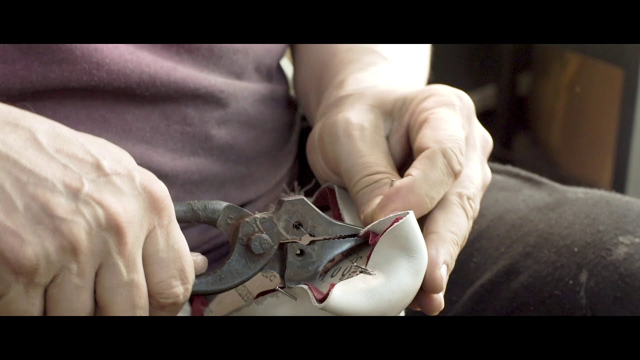 Shoe Making of TucciPolo Exclusive Line of Mens Oxford Handmade Dress Shoes