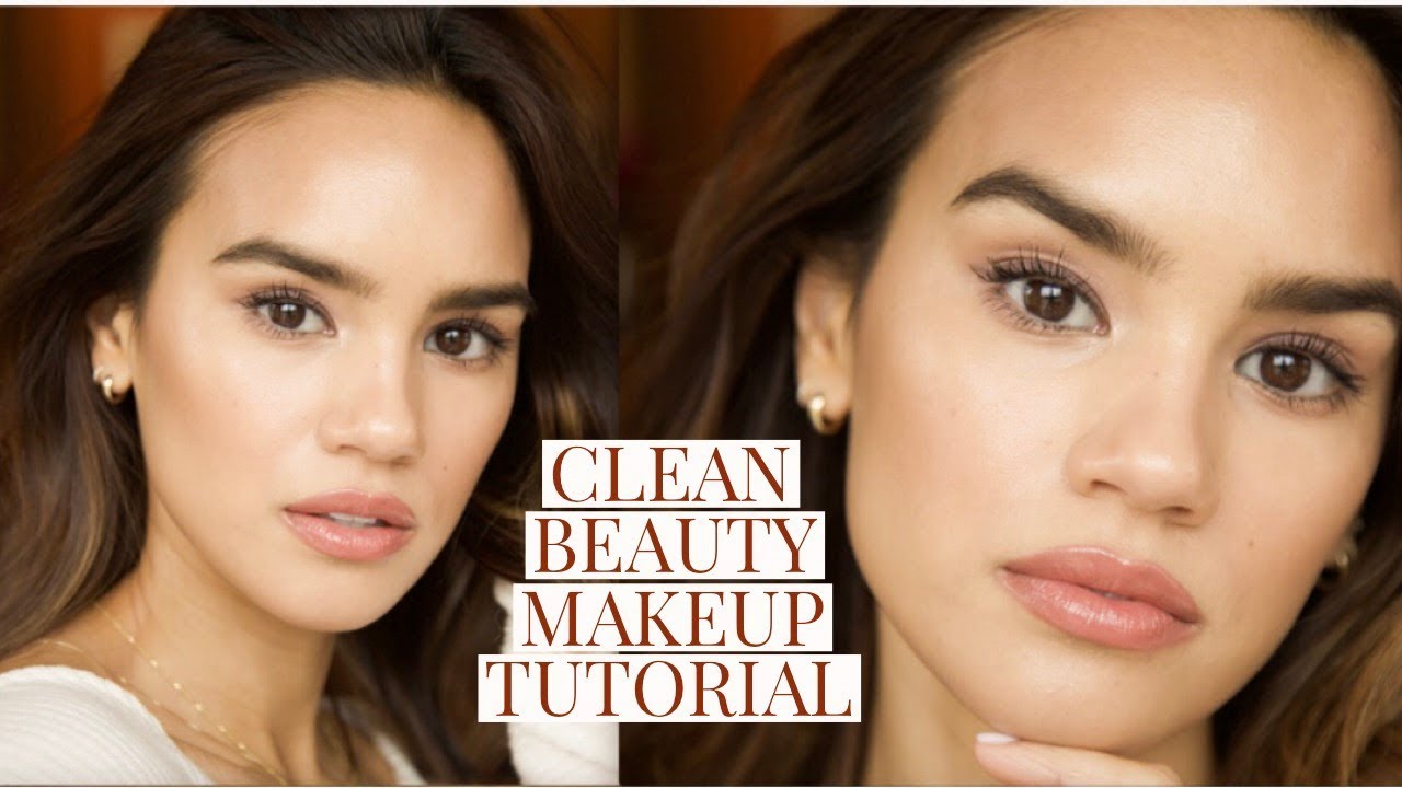 CLEAN BEAUTY TUTORIAL! TOXIC FREE, CRUELTY FREE! | DACEY CASH