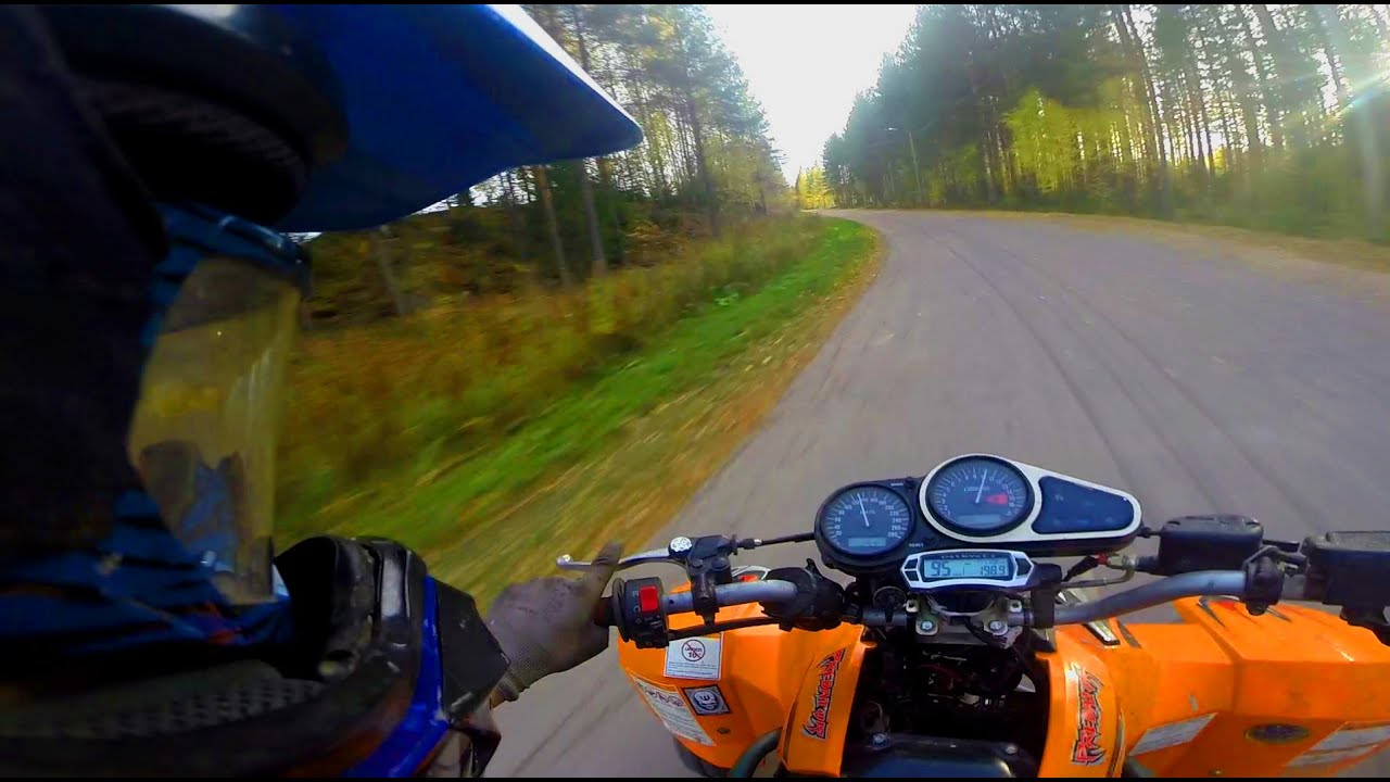 SuperQuad at trails 600cc Predator / uncut full video
