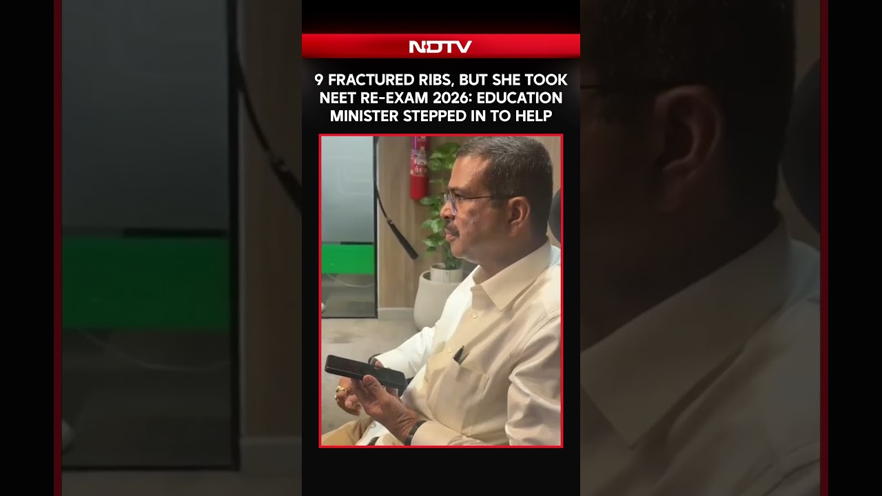 9 Fractured Ribs, But She Took NEET Re-Exam: Dharmendra Pradhan Stepped In To Help