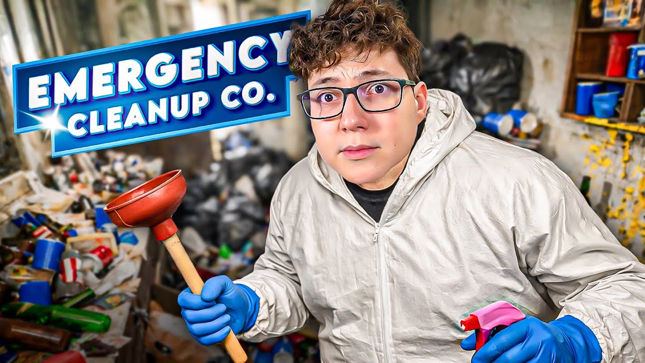 ME CONTRATARON PARA LIMPIAR CASAS 🧼 | Emergency Cleanup Co.