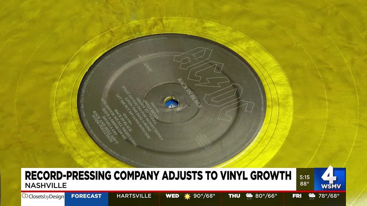 Record-pressing company adjusts to vinyl growth