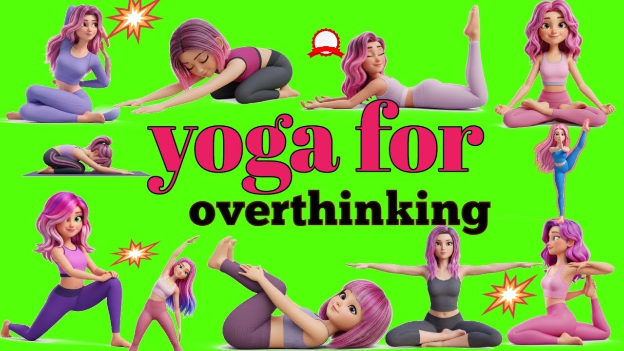 Yoga for overthinking । yoga for kids । Stress Relief & Better Health.kids activities 