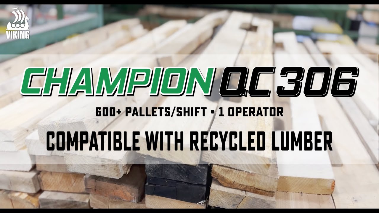 Champion QC306 Recycled Lumber Run