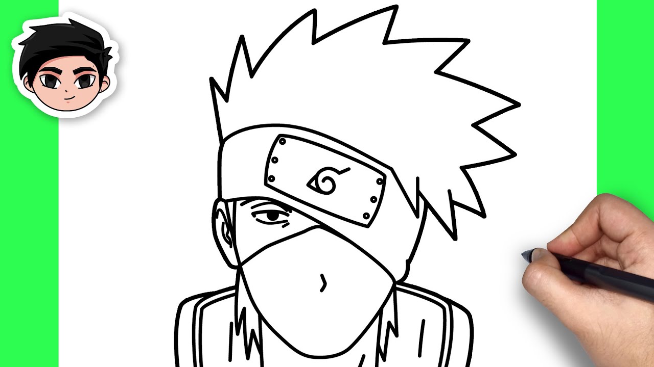 How To Draw Kakashi | Naruto - Easy Step By Step