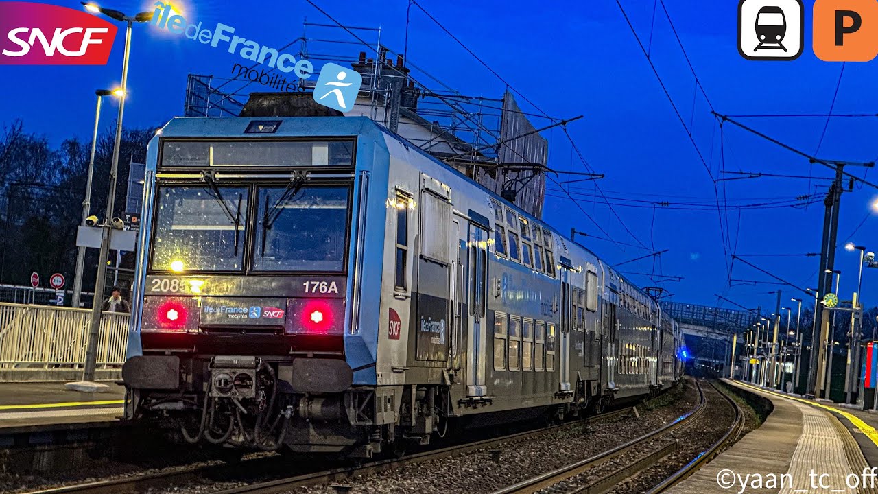LE TRANSILLIEN LIGNE P (BY NIGHT)