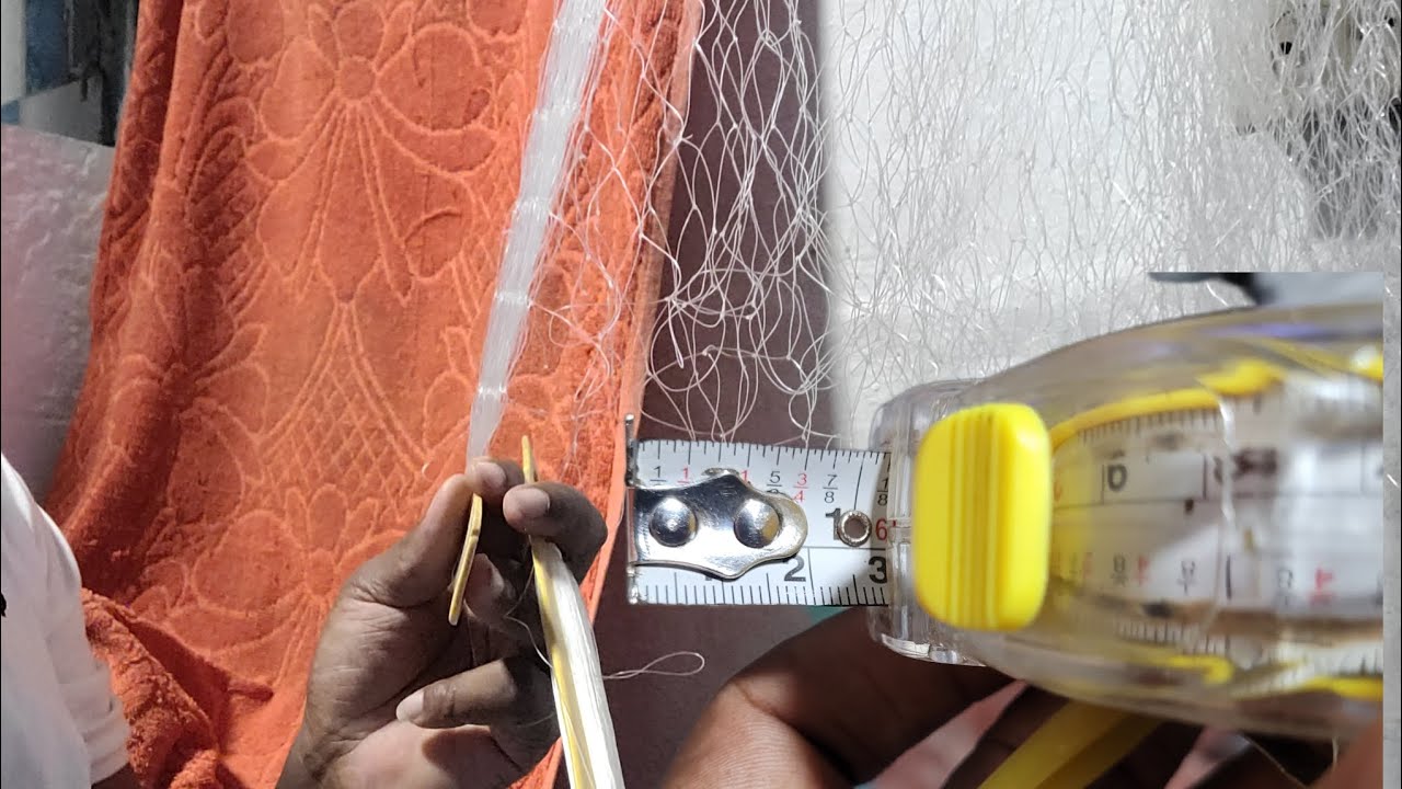 Medida para una atarraya de 2 puntas y Media 
