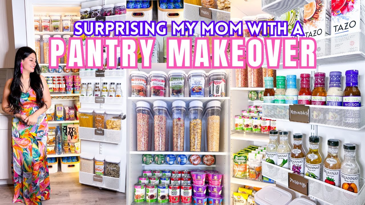 ULTIMATE PANTRY ORGANIZATION | Satisfying Clean and Pantry Restock Organizing on a Budget