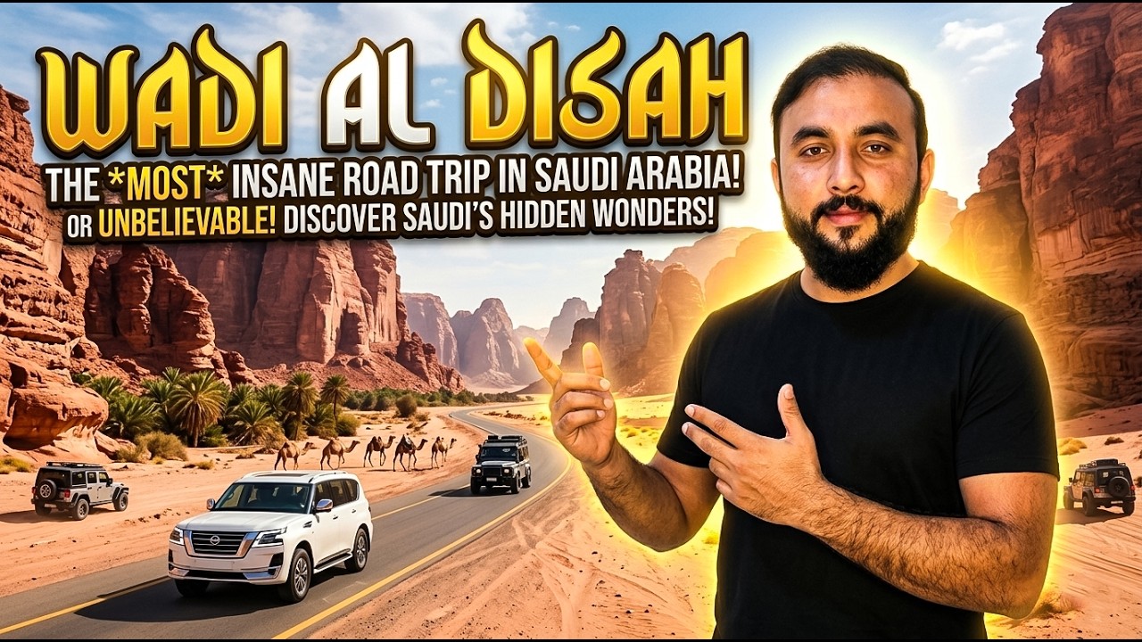 🌴🚙 Wadi Al Disah Adventure | Hidden Paradise of Saudi Arabia 🇸🇦 | Part 1