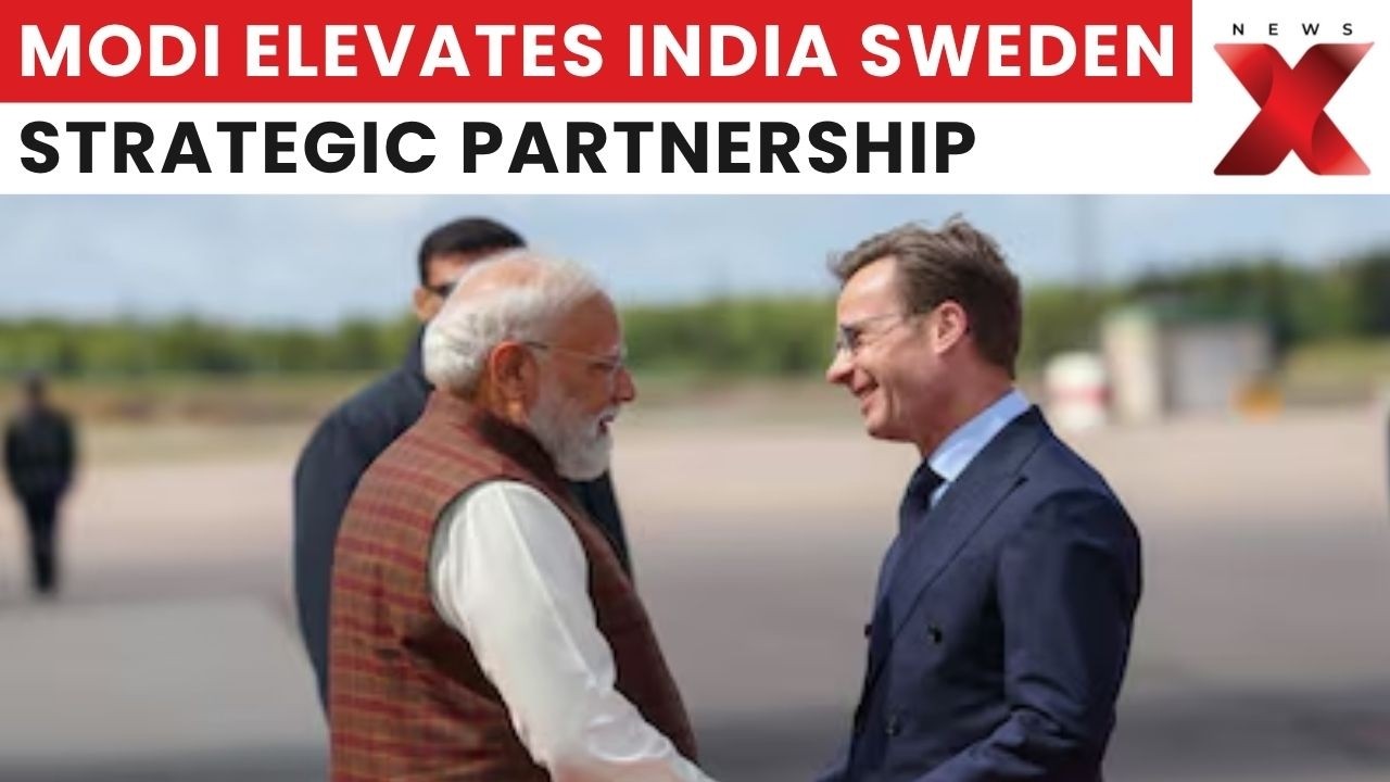 PM Modi Sweden Visit Boosts Strategic Ties, Trade & AI Push Ahead Of Norway Trip | NewsX