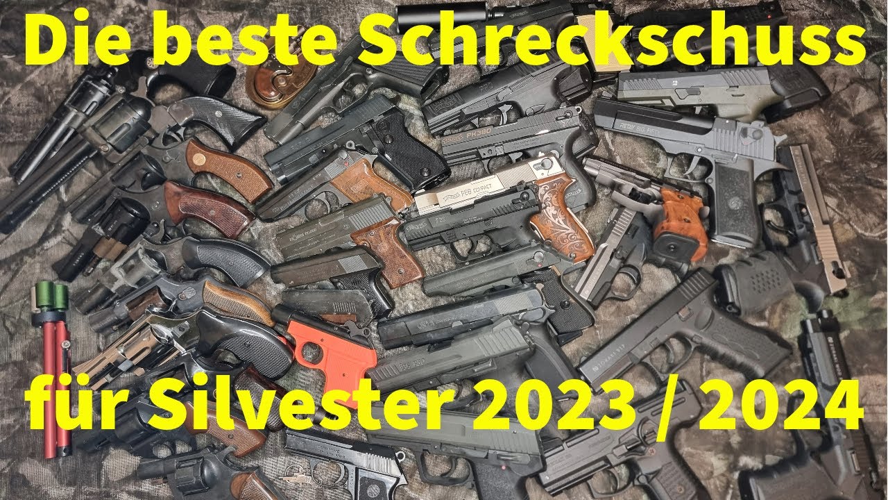 Die beste Schreckschuss Waffe für Silvester 2023 / 2024