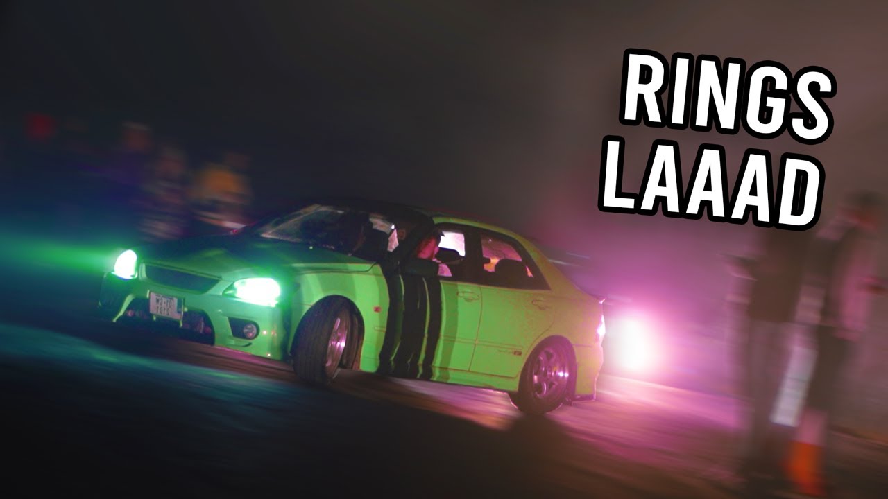 Underground Car Meet Gets Wild! IS200 Diffin
