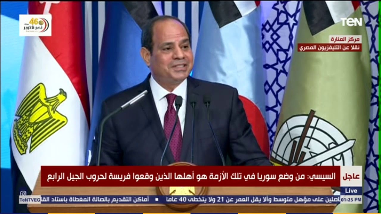 السيسي: اللي عمل في سوريا كدا أهلها