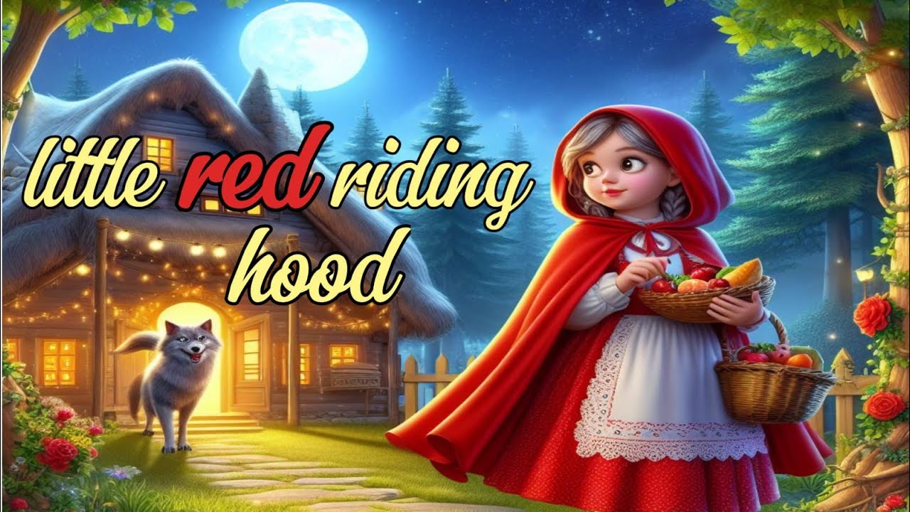 The Little Red Riding Hood #englishstories #moralstories #englishtales