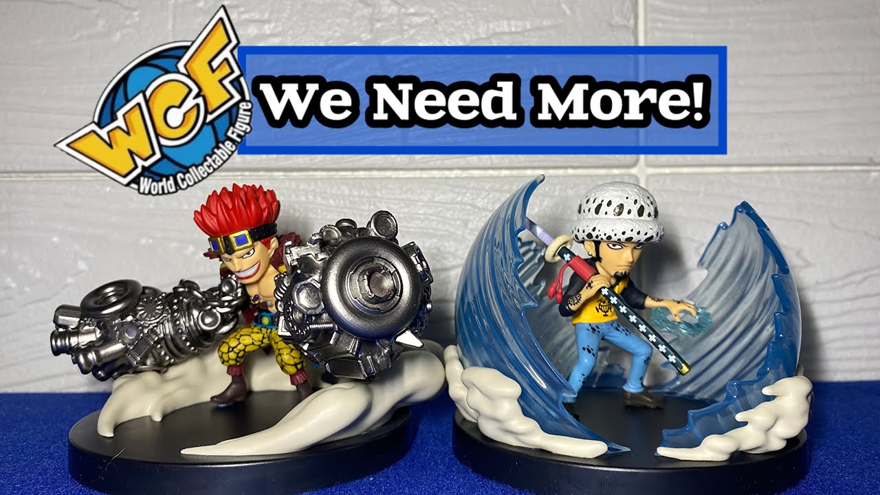 Unboxing World Collectible Figure WCF Speical Trafalgar Law and Eustass Kid Worst Generation Version