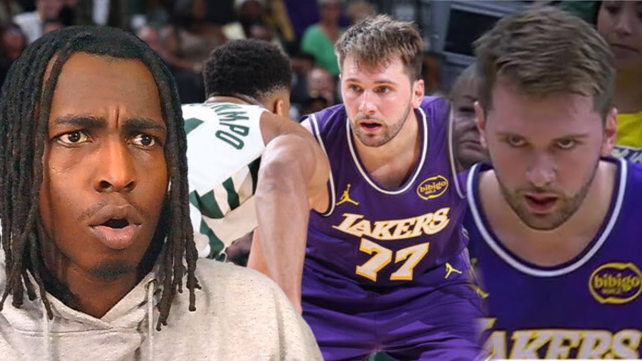 LUKA TORCHES BUCKS for 40 as Lakers EMBARRASS Giannis & The Bucks!!