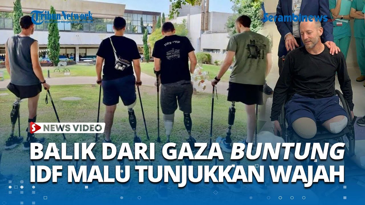 Beredar Foto 4 IDF 'Buntung' usai Balik dari Gaza, Malu Tunjukkan Wajah, Dicap 'Baby Killers'