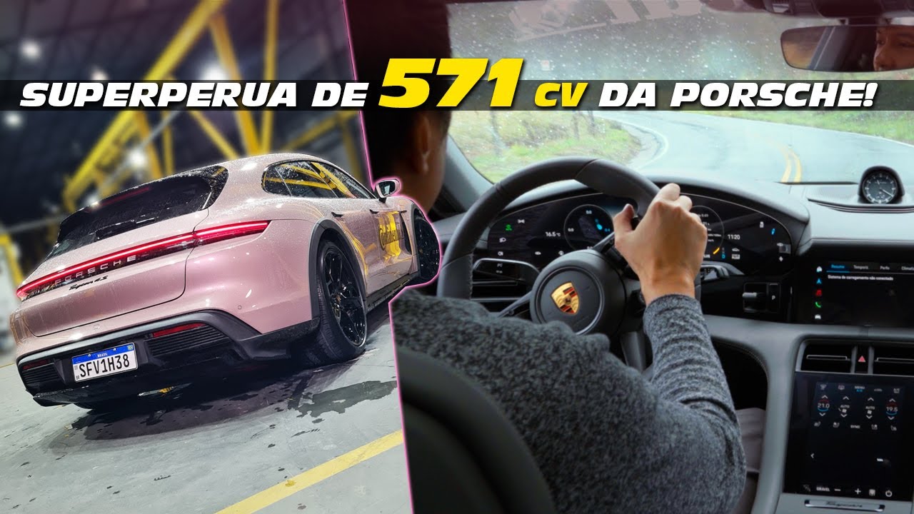 Aceleramos a Porsche Taycan Cross Turismo: uma super-perua INSANA