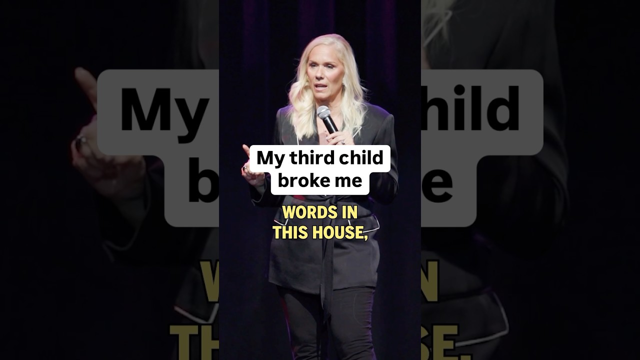 I was so strict&hellip; until my third child 🤣🫠 #LeanneMorgan #standupcomedy #comedian #comedyshorts