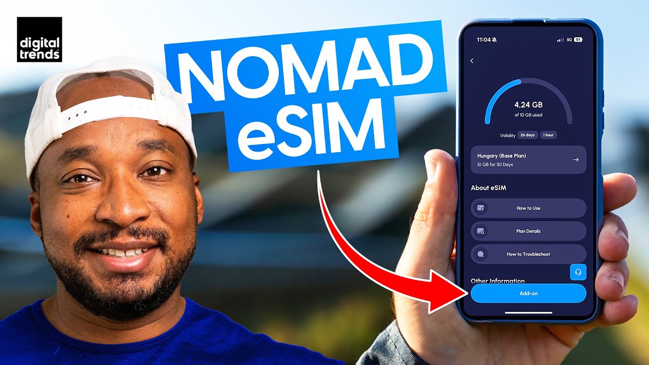 Сделайте путешествия снова простыми с Nomad eSIM