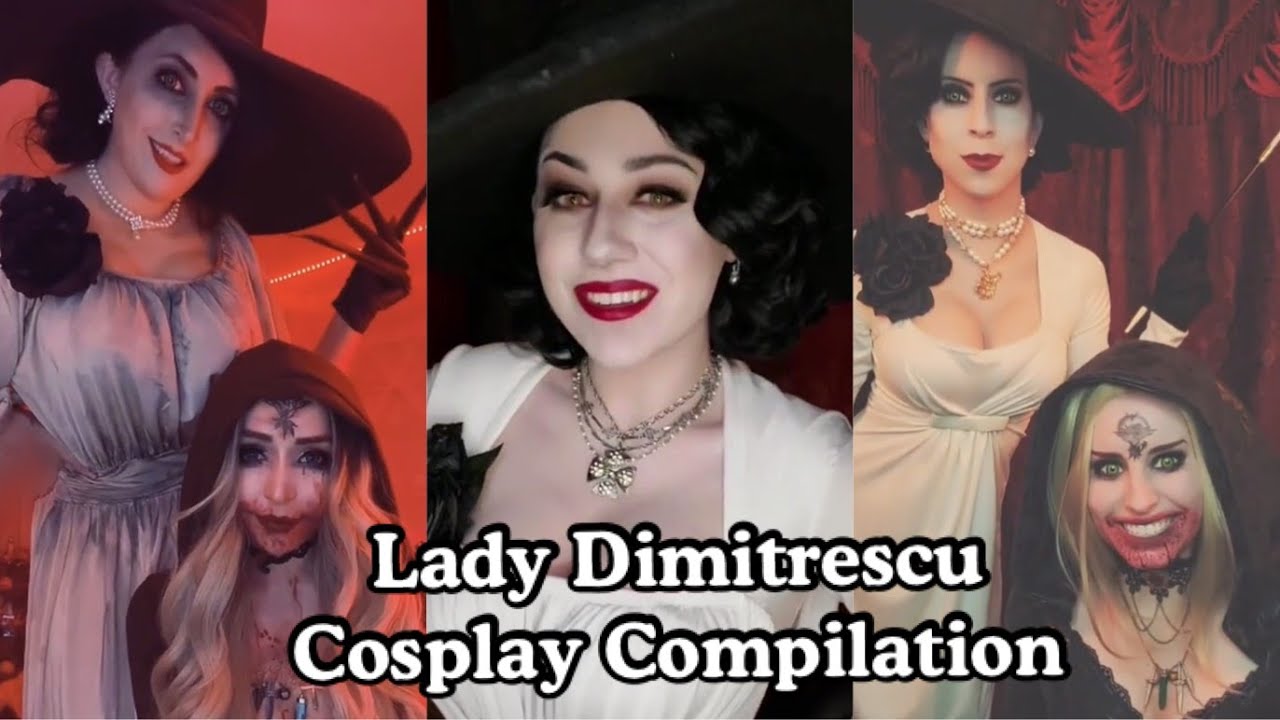 Lady Dimitrescu Cosplay Compilation