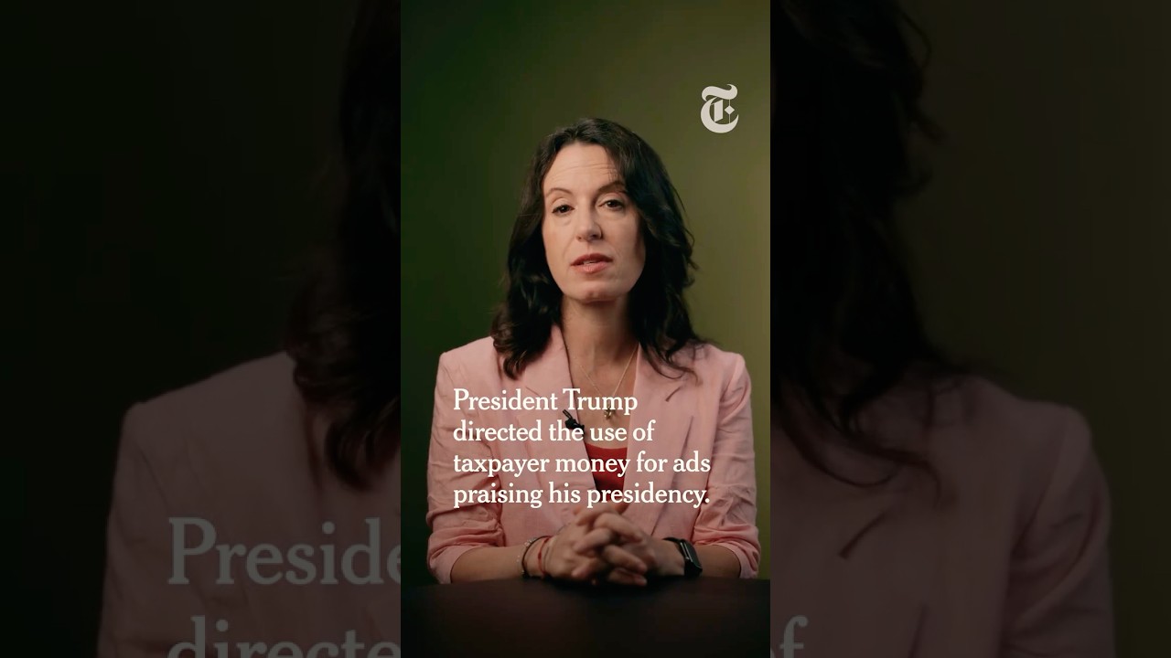 How Trump Directed Tax Dollars to Ads Praising Him