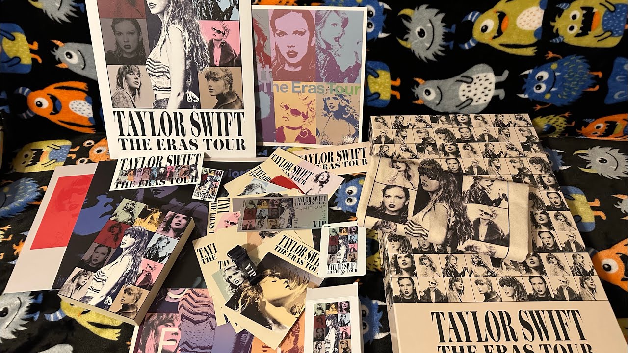 Taylor Swift The Eras Tour VIP Package Box Unboxing