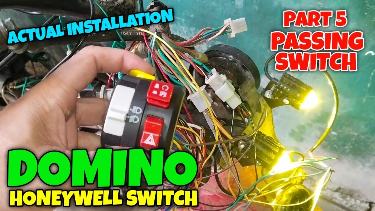 DOMINO HONEYWELL SWITCH ACTUAL WIRING INSTALLATION ( PART 5 )