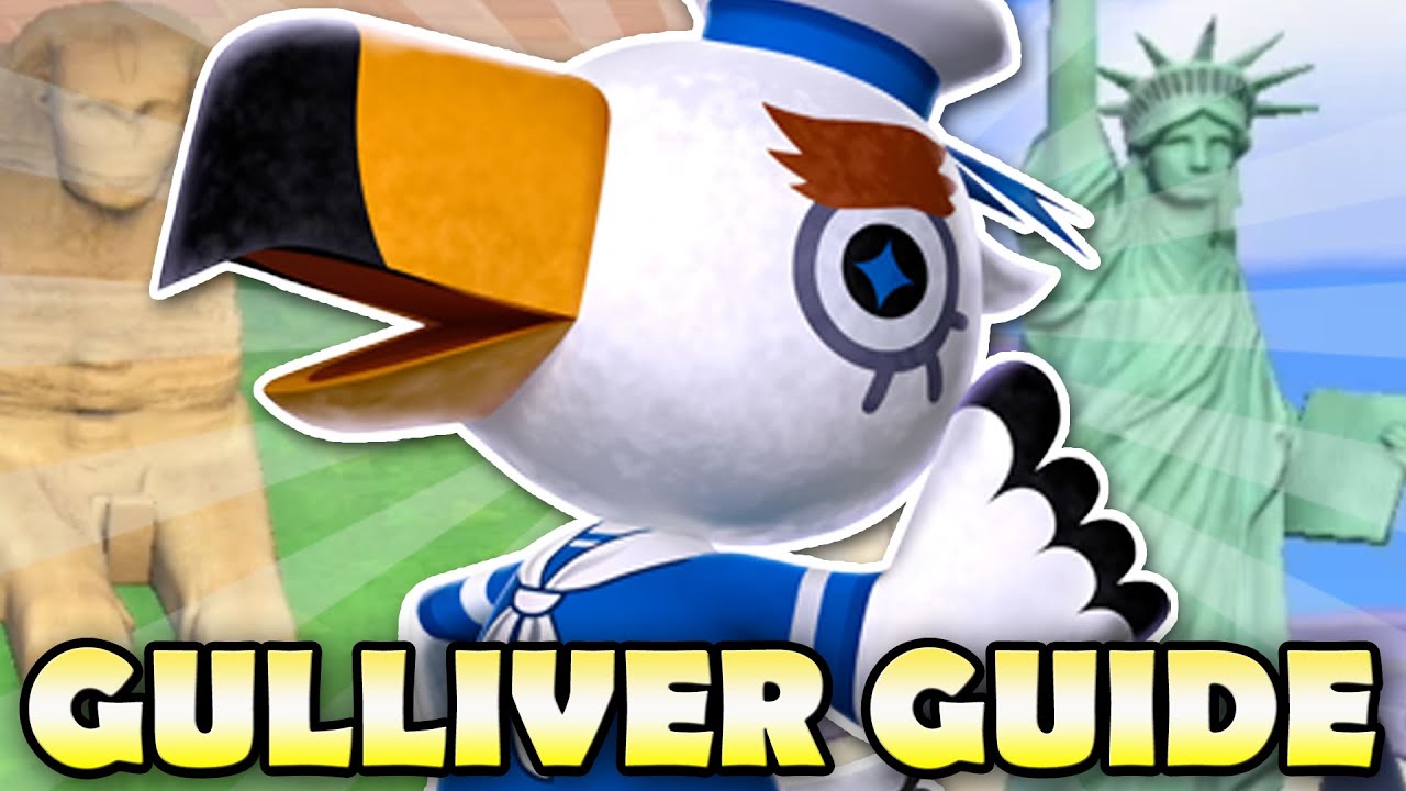 🦆 BEST Gulliver Guide for Animal Crossing New Horizons! All Gulliver Items & How To Get Them!