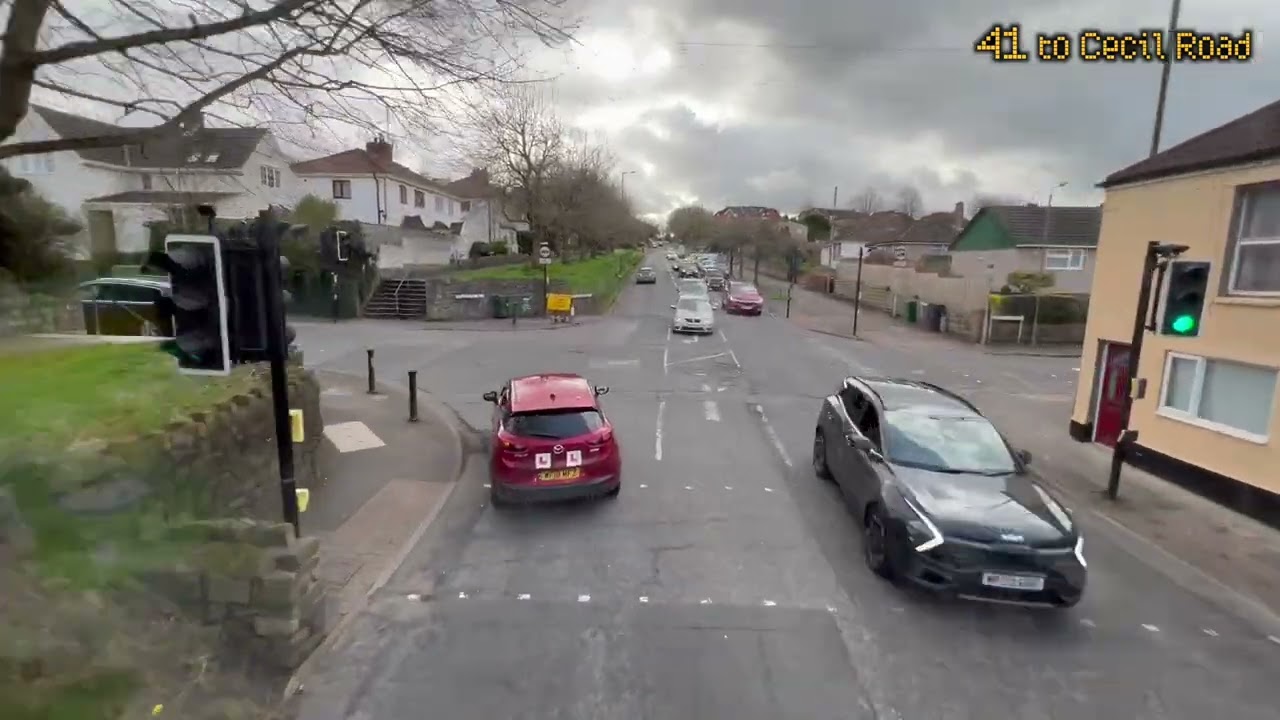 First Bus Bristol No.41 Smoke Lane to Cecil Road